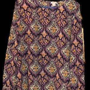 J.Crew Woman’s blouse. 100% polyester.